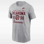 Oklahoma Legacy Stacked Est Men's Nike College T-Shirt