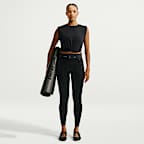 Canotta corta con incrocio sul davanti NikeSKIMS Performance Cotton Blend – Donna