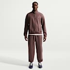 Nike Solo Swoosh Men's Cuffed Fleece Trousers