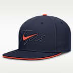 Gorra universitaria Nike Dri-FIT ajustada para hombre Auburn Pro