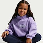 Conjunto de leggings de 2 piezas Swoosh Sparkle para niños talla pequeña Nike