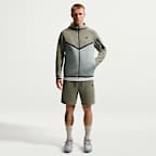 Chamarra Windrunner de tejido Fleece de cierre completo para hombre Nike Tech