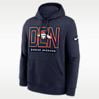 Denver Broncos Busted Play Club Men's Nike NFL Pullover Hoodie