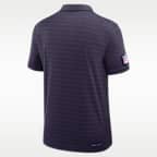 Minnesota Vikings Rivalries Collection Sideline Victory Striped Men's Nike Dri-FIT NFL Polo