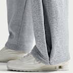 Nike Studio Fleece Medium Weight Women's Loose Pleated Press-Stud Trousers