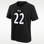 Derrick Henry Baltimore Ravens Big Kids' Short-Sleeve T-Shirt