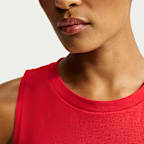 Camiseta de tirantes cropped para mujer NikeSKIMS Performance Cotton Blend