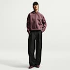 Nike Pregame Fleece oversized hoodie voor dames