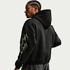 Sudadera con gorro sin cierre de básquetbol Therma-FIT cepillada para hombre Ja "Halloween"