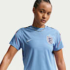 England Strike Women's Nike Soccer Dri-FIT Short-Sleeve Top