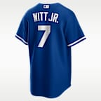 Jersey Nike de la MLB Replica para hombre Bobby Witt Jr. Kansas City Royals