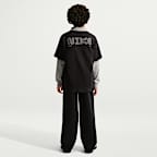 Nike Sportswear Club Fleece Big Kids' Fleece Open-Hem Pants