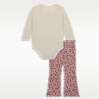 Nike Wild Warmth Baby (0–9M) Bodysuit and Leggings Set