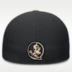 Gorra universitaria Nike Dri-FIT ajustada para hombre Florida State Pro