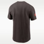 Cleveland Browns Sideline Team Issue Men's Nike Dri-FIT NFL T-Shirt