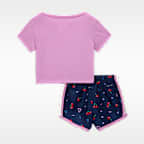 Nike Cherry Baby (12-24M) 2-Piece Printed Tempo Set