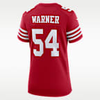 Fred Warner San Francisco 49ers 80th Anniversary Women's Nike NFL Game Jersey