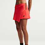 Skort de tiro medio para mujer Nike Sportswear Tech Fleece