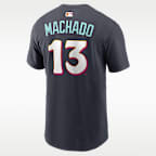Manny Machado San Diego Padres City Connect Men's Nike MLB T-Shirt