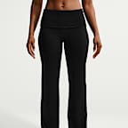 Nike One Women's Dri-FIT High-Waisted Fold-Over Pants