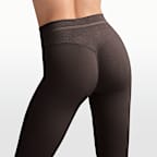 NikeSKIMS Ribbed Seamless Women's 34" Straight Leggings