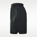 Shorts de básquetbol de tejido Fleece para hombre Milwaukee Bucks Standard Issue