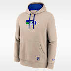 Sudadera con gorro sin cierre Nike de la NFL para hombre Seattle Seahawks Rewind Club