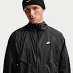 Chamarra de cierre completo sin forro con protección UV para hombre Nike Windrunner
