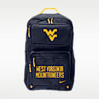Mochila universitaria Nike West Virginia Mountaineers Utility Speed 2.0