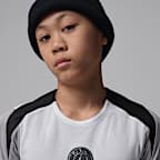 Haut de foot en maille à manches courtes Jordan Dri-FIT Paris Saint-Germain Strike Night Edition pour ado