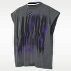 Camiseta de básquetbol sin mangas Nike para hombre Los Angeles Lakers Standard Issue