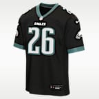 Saquon Barkley Philadelphia Eagles Big Kids' Game Jersey
