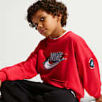 Nike Sportswear Little Kids' Snow Motion Fleece Crew 2-Piece Set