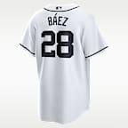 Javier Báez Detroit Tigers Men's Nike MLB Replica Jersey