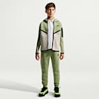 Nike Sportswear Tech Fleece Big Kids' Full-Zip Hoodie