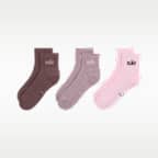 Nike Everyday Elevated Ankle Socks (3 Pairs)