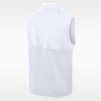 Chaleco universitario Nike Therma-FIT de cierre completo para hombre LSU Primetime Victory
