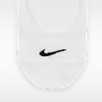Damskie treningowe skarpety stopki Nike Everyday Lightweight (3 pary)