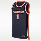 Jersey de básquetbol para hombre Nike College Auburn Replica