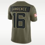 Jersey Nike Dri-FIT de la NFL Limited para hombre Trevor Lawrence Jacksonville Jaguars Salute to Service