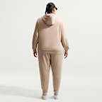 Sudadera con gorro sin cierre Nike Sportswear para mujer Club Fleece (talla grande)