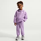 Pants holgados Studio Fleece para niños talla pequeña Nike Sportswear