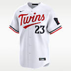 Jersey Nike Dri-FIT ADV de la MLB Limited para hombre Royce Lewis Minnesota Twins