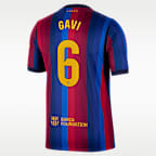 Gavi FC Barcelona 2026/27 Stadium Home Men's Nike Dri-FIT Soccer Jersey