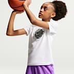 Shorts Dri-FIT Court de 13 cm para niños talla grande Nike