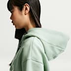 Γυναικεία μπλούζα με κουκούλα σε φαρδιά γραμμή Nike Sportswear Phoenix Fleece