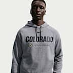 Colorado Buffaloes Nike NCAA Men's Basketball Coaches' Pullover Hoodie