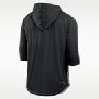 Arizona Diamondbacks Authentic Collection Flux Men's Nike Dri-FIT MLB 3/4-Sleeve Hooded T-Shirt