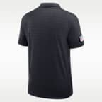 Miami Dolphins Rivalries Collection Sideline Victory Striped Men's Nike Dri-FIT NFL Polo