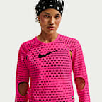 Nike Radical AirFlow After Dark Tour Women's Aero-FIT Long-Sleeve Cropped Running Top